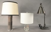 GROUP OF THREE CONTEMPORARY LA