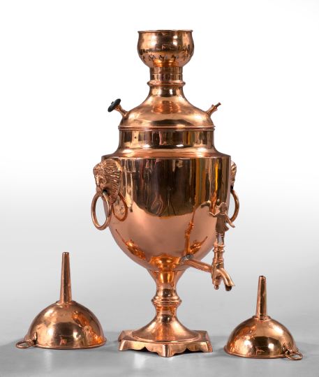Group of Three Copper Items, 