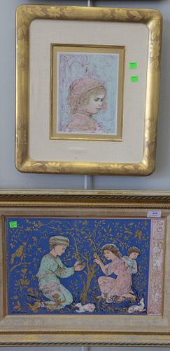 GROUP OF THREE EDNA HIBEL
