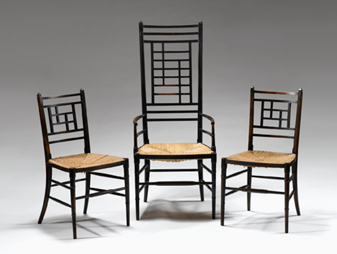 Group of three English Aesthetic