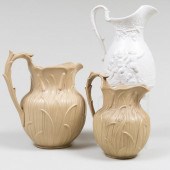 GROUP OF THREE ENGLISH DRABWAR