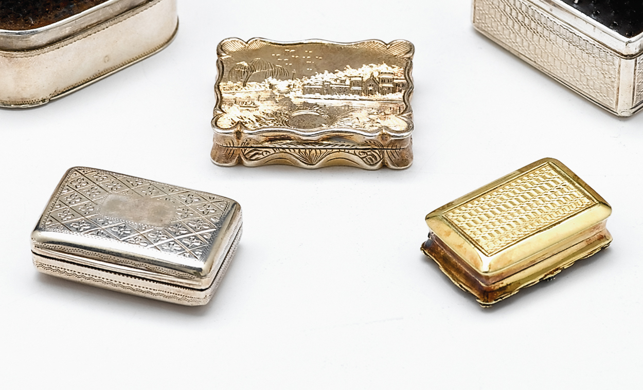 Group of three English sterling