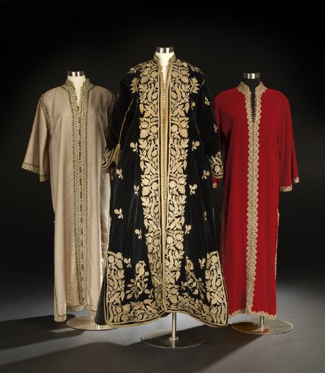 Group of Three Ethnic Robes, 