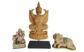 GROUP OF THREE ETHNOGRAPHIC WO