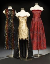 Group of Three Evening Wear Dr