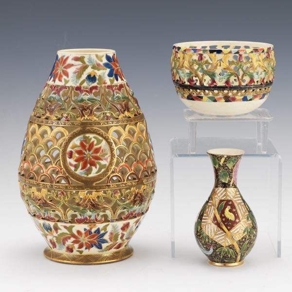 GROUP OF THREE FISCHER BUDAPEST