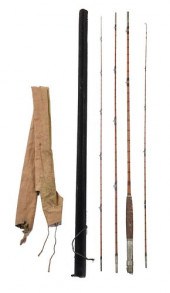 GROUP OF THREE FLY RODS, VON L