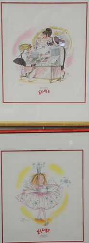 GROUP OF THREE FRAMED ELOISE