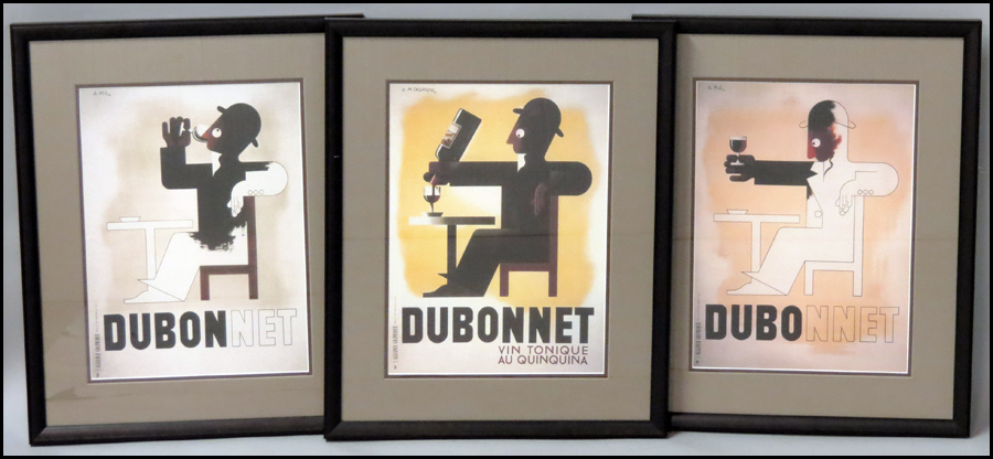 GROUP OF THREE FRAMED
