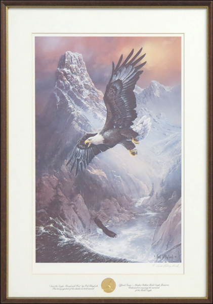 GROUP OF THREE FRAMED WESTERN &