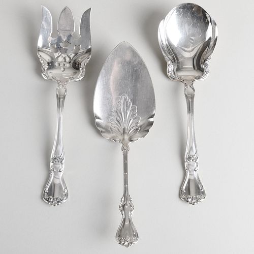 GROUP OF THREE GORHAM SERVING