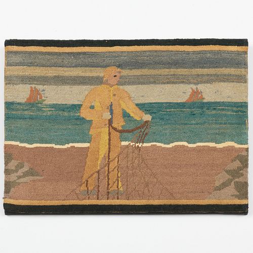 GROUP OF THREE GRENFELL RUGS WITH