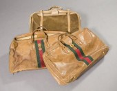 Group of Three Gucci Soft-Side
