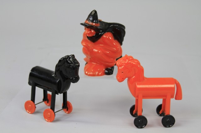GROUP OF THREE HARD PLASTIC