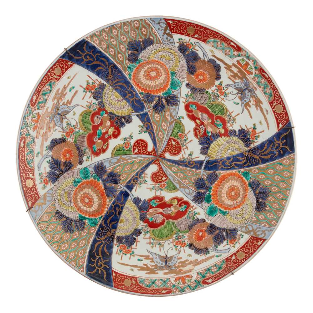 GROUP OF THREE IMARI CHARGERS MEIJI