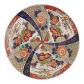 GROUP OF THREE IMARI CHARGERS