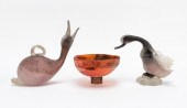 GROUP OF THREE, ITALIAN PATE D