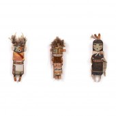 GROUP OF THREE KATSINAMHopi,