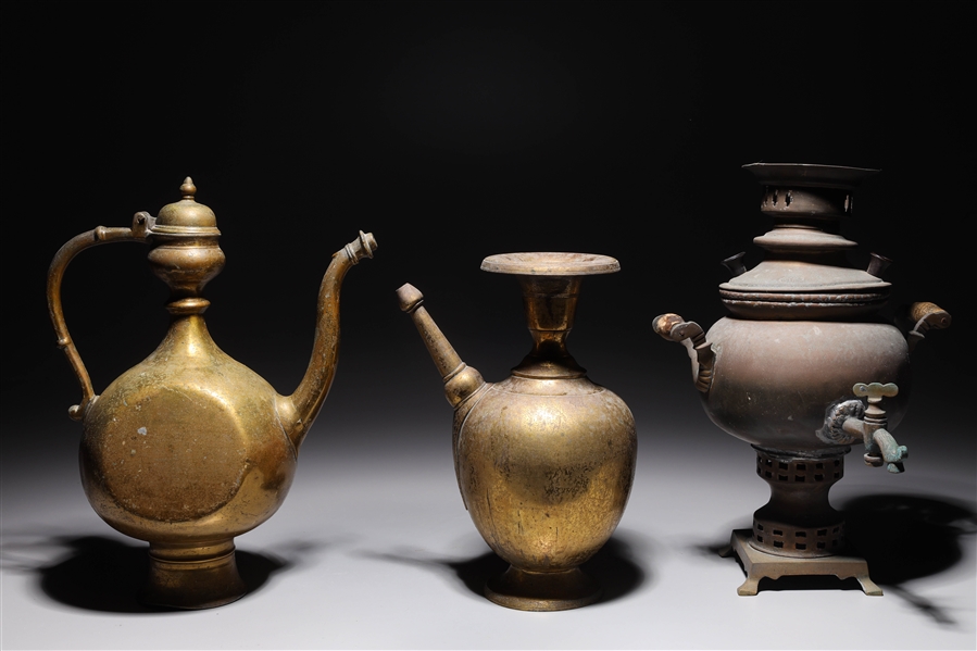 Group of three large antiques