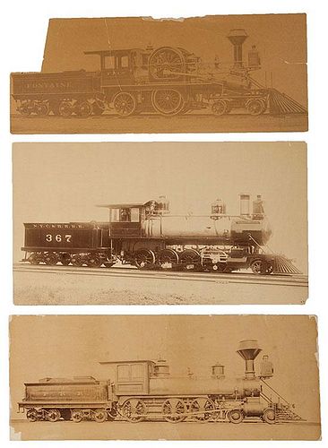 GROUP OF THREE LARGE-FORMAT