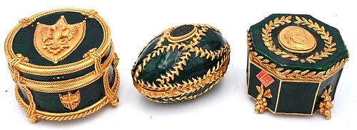GROUP OF THREE LAZARO NY TRINKET