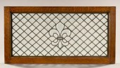 Group of Three Leaded Glass Wi