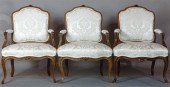 GROUP OF THREE LOUIS XV STYLE
