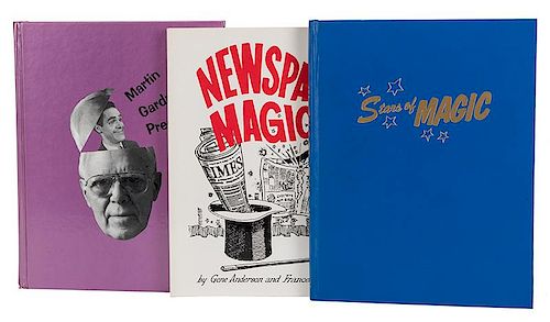 GROUP OF THREE MAGIC BOOKS.Group of