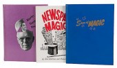 GROUP OF THREE MAGIC BOOKS.Gro