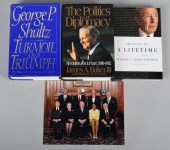 GROUP OF THREE MEMOIRS INSCRIB