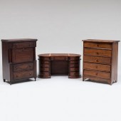 GROUP OF THREE MINIATURE SALES