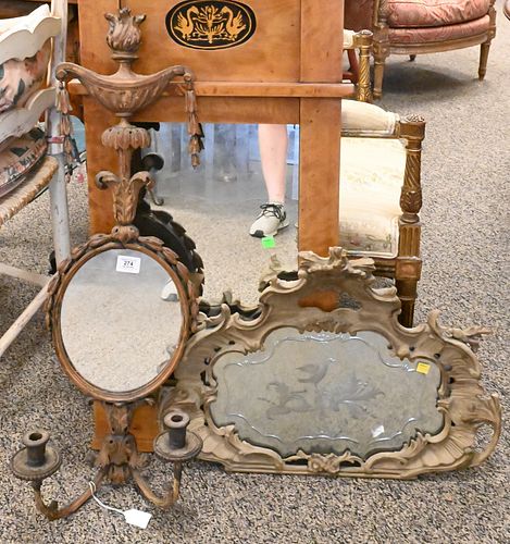 GROUP OF THREE MIRRORSGroup of