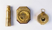 GROUP OF THREE NAUTICAL BRASS