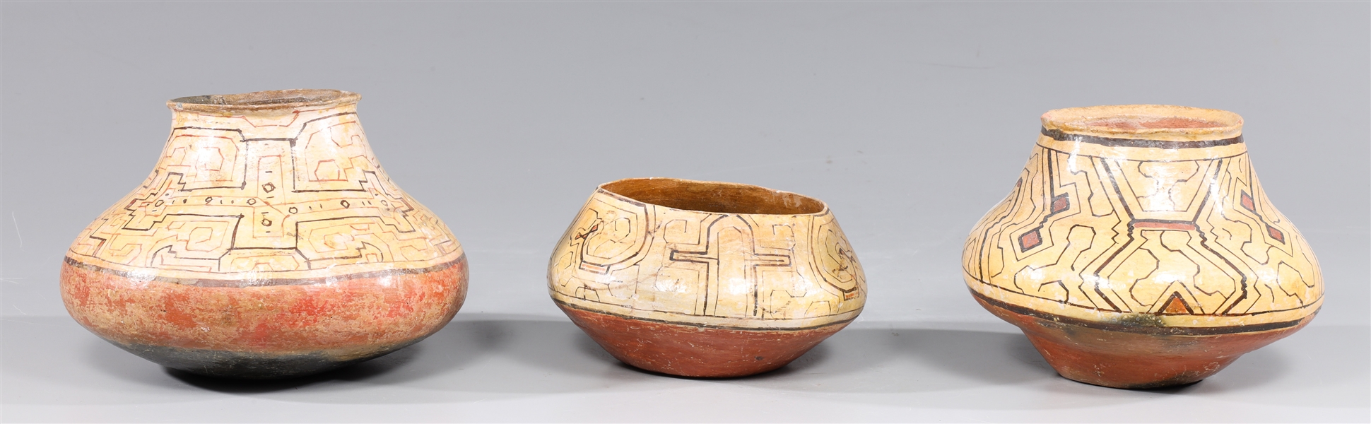 Group of three of Peruvian