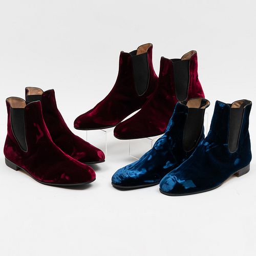 GROUP OF THREE PAIRS OF MANOLO