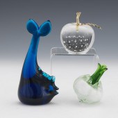 GROUP OF THREE PAPERWEIGHTS  I
