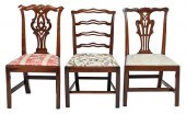 GROUP OF THREE PERIOD CHIPPEND