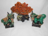 Group of Three Pieces of Garni