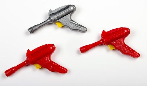GROUP OF THREE PLASTIC SPACE