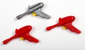 GROUP OF THREE PLASTIC SPACE C
