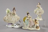 Group of Three Porcelain Figur