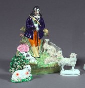 Group of Three Porcelain Items