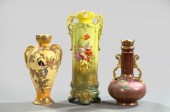 Group of Three Porcelain Vases