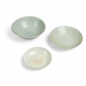 GROUP OF THREE QINGBAI BOWLS
S