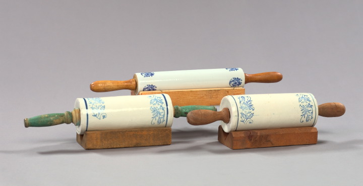 Group of Three Rolling Pins, 