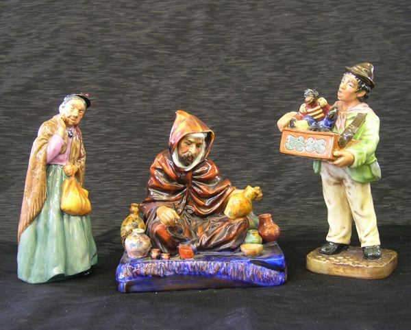 Group of Three Royal Doulton