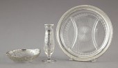 Group of Three Silver and Glas