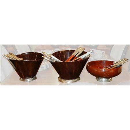 Group of Three Silver Plated