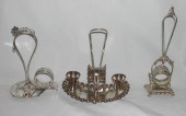 Group of Three Silverplate Nap