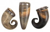 GROUP OF THREE SILVER/SILVER P